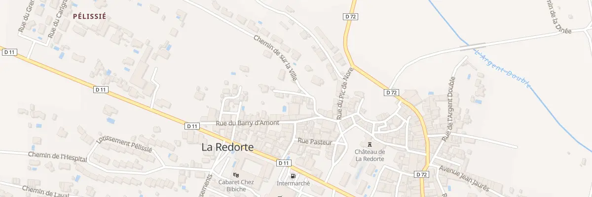 Plan du 10 Rue de la Butte à La Redorte