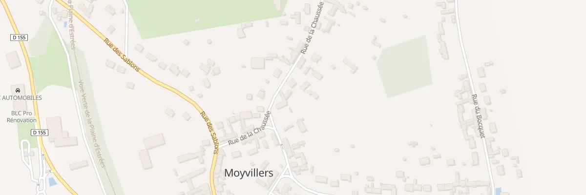 Plan du 138 Rue de la Chaussée à Moyvillers
