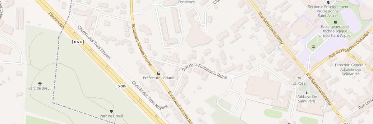 Plan du 20 Rue Fontaine La Reine à Melun