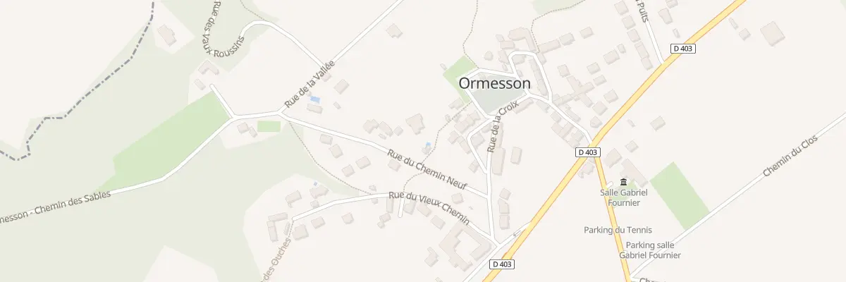 Plan du 4 Che Neuf à Ormesson