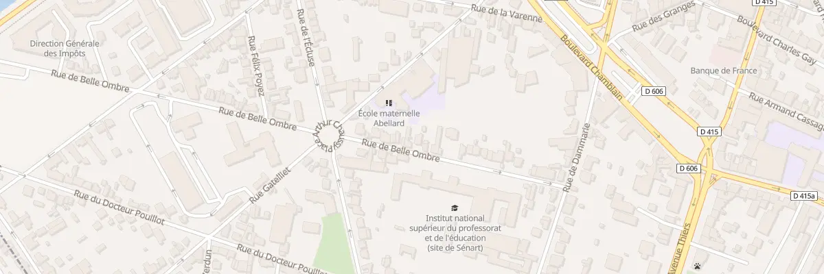 Plan du 26 Rue de Belle Ombre à Melun