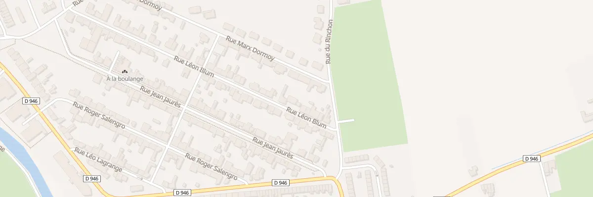 Plan du 59 Rue Leon Blum à Merville