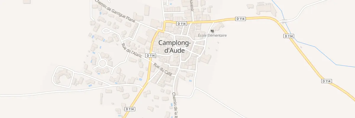 Plan du 3 Pl de l’Eglise à Camplong-d’Aude