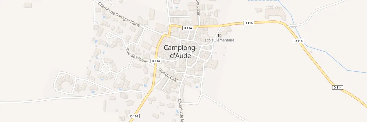Plan du 2 Rue du Fournil à Camplong-d’Aude