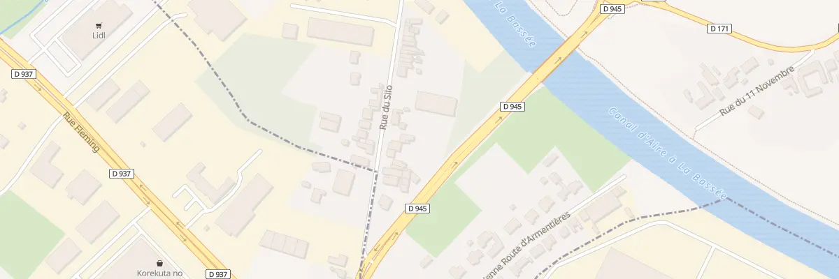 Plan du 10 Rue du Silo à Essars