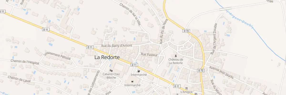 Plan du 3 Rue Emile Pouytes à La Redorte