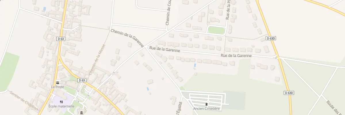 Plan du 3 Rue de la Garenne à Villiers-sous-Grez