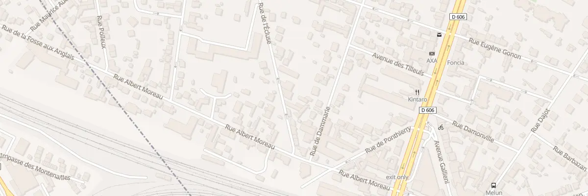 Plan du 67 Rue de l’Ecluse à Melun
