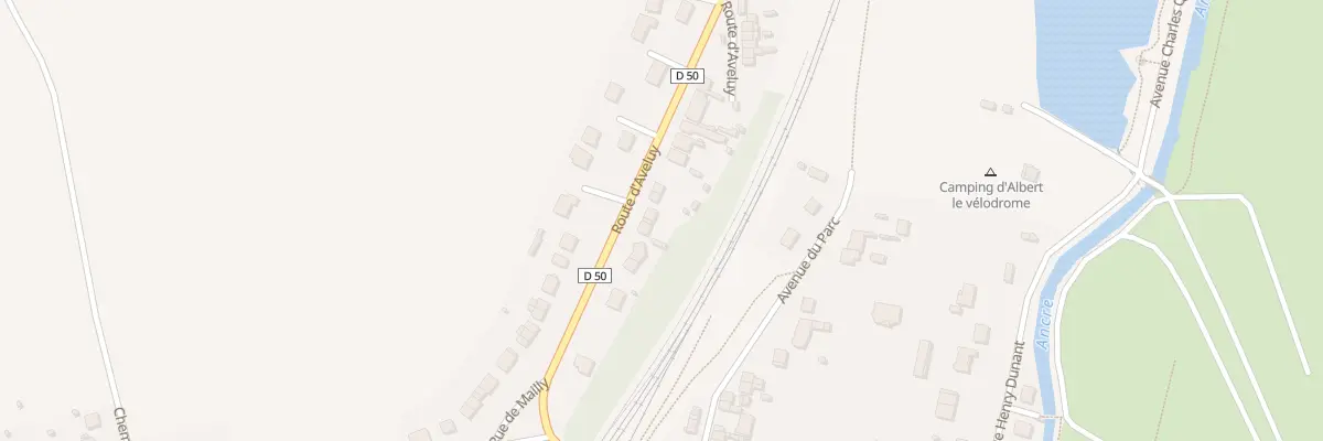 Plan du 8B Rte d’Aveluy à Albert