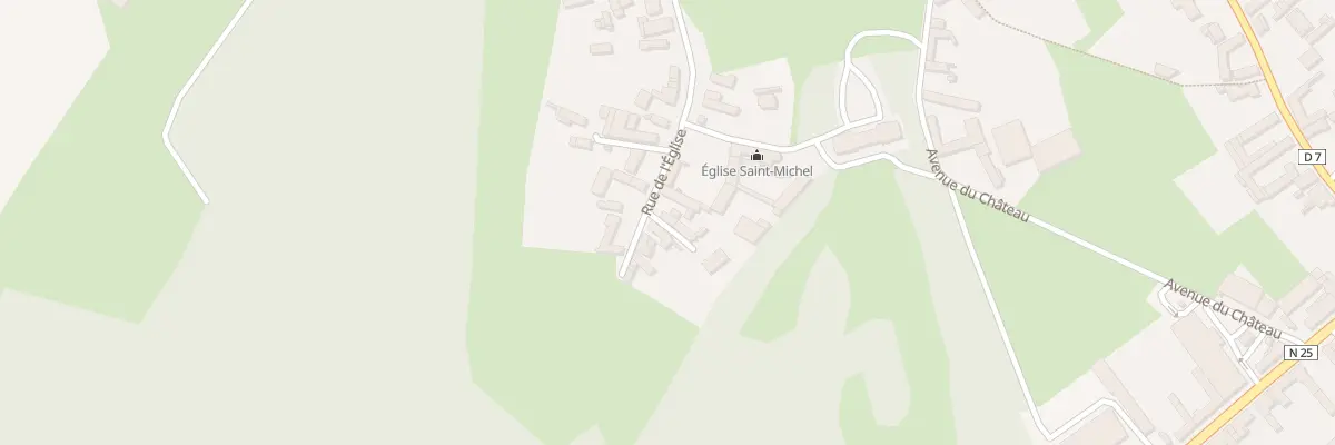 Plan du 11 Rue de l’Eglise à Beaumetz-lès-Loges