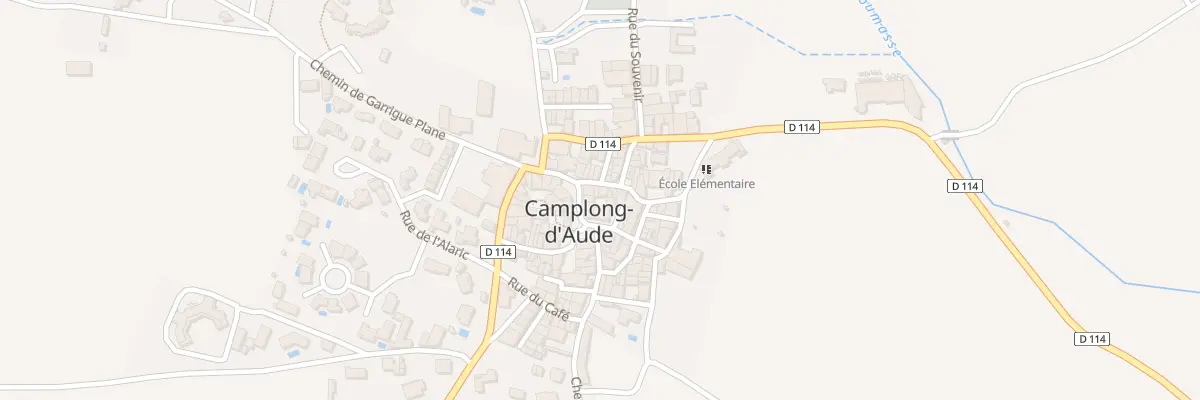 Plan du 11 Pl Joseph Balmigère à Camplong-d’Aude