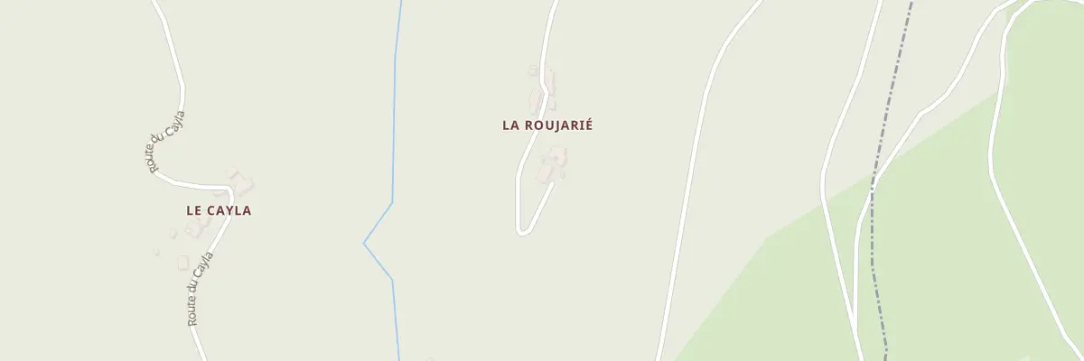 Plan du 5251 La Roujarie à Laval-Roquecezière
