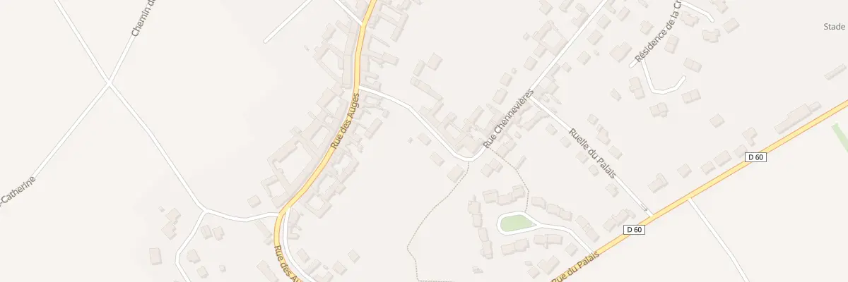 Plan du 92 Rue Chennevieres à Grandfresnoy