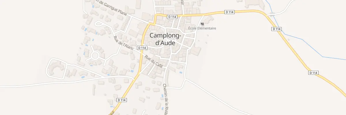 Plan du 7 Rue du Fournil à Camplong-d’Aude