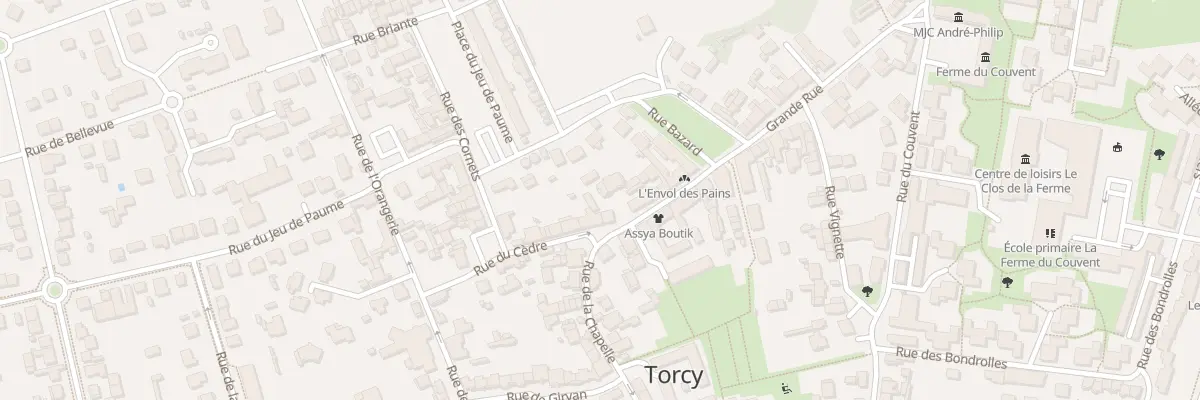 Plan du 7B Grande Rue à Torcy