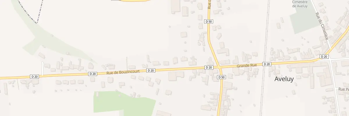 Plan du 9B Rue de Bouzincourt à Aveluy