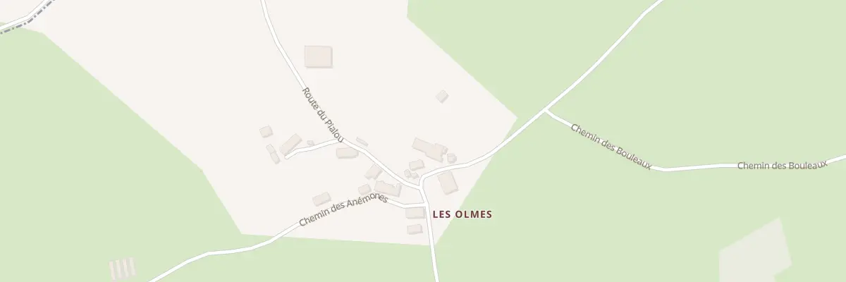 Plan du 5139 Les Holmes à Prondines