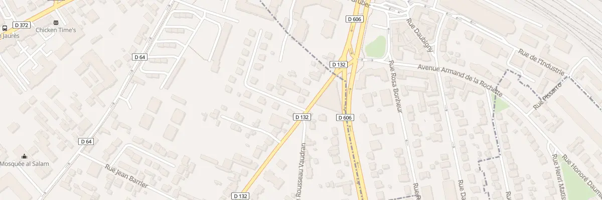 Plan du 2 Imp des Castors à Dammarie-les-Lys