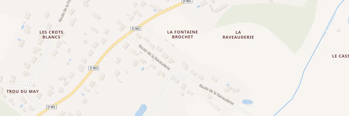 Plan du 15 Rte de la Ravauderie à Chevillon-sur-Huillard