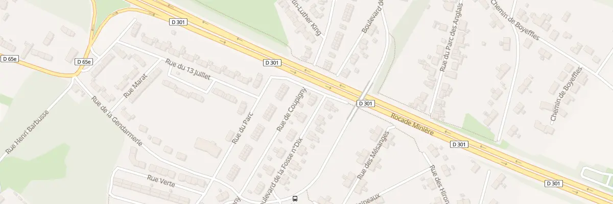 Plan du 24 Bd de la Fosse 10 à Hersin-Coupigny