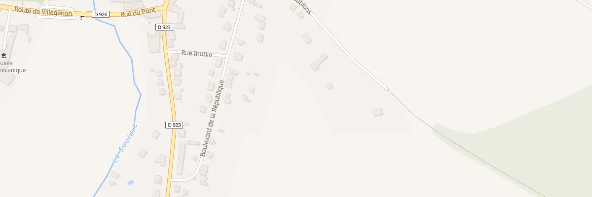 Plan du 14 Che des Sablons à Vailly-sur-Sauldre