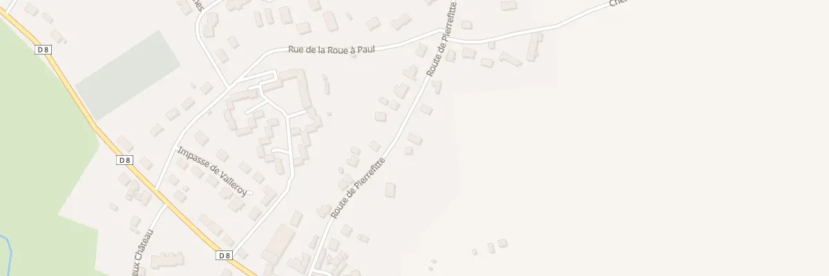 Plan du 14 Rte de Pierrefitte à Vailly-sur-Sauldre