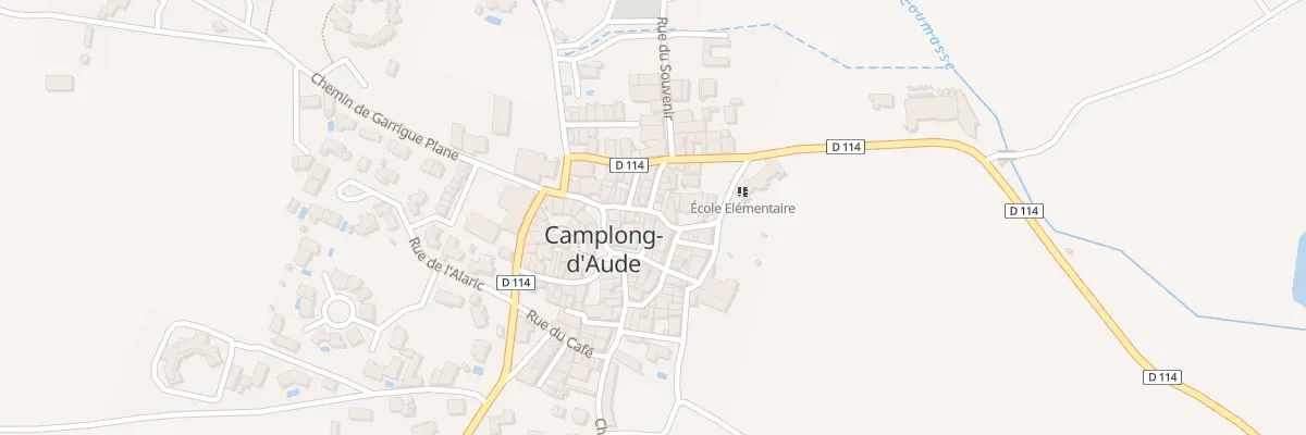 Plan du 10 Rue de la Placette à Camplong-d’Aude