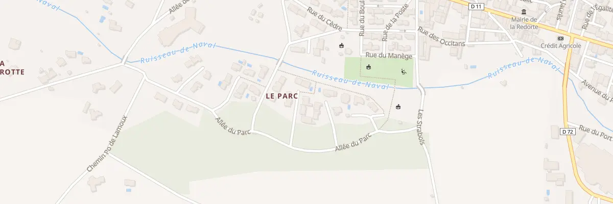 Plan du 13 Lot du Parc 1 à La Redorte