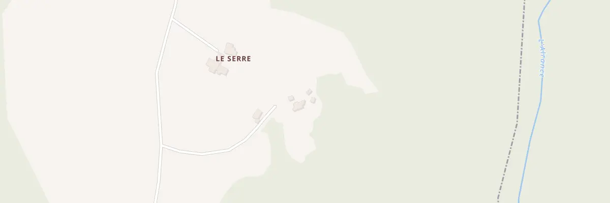 Plan du 5203 La Serre à Brousse-le-Château
