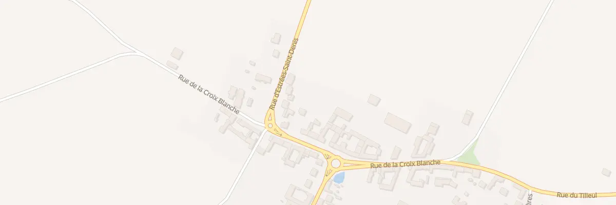 Plan du 143 Rue de la Croix Blanche à Grandfresnoy