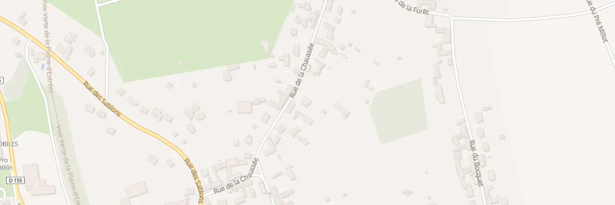 Plan du 194 Rue de la Chaussée à Moyvillers