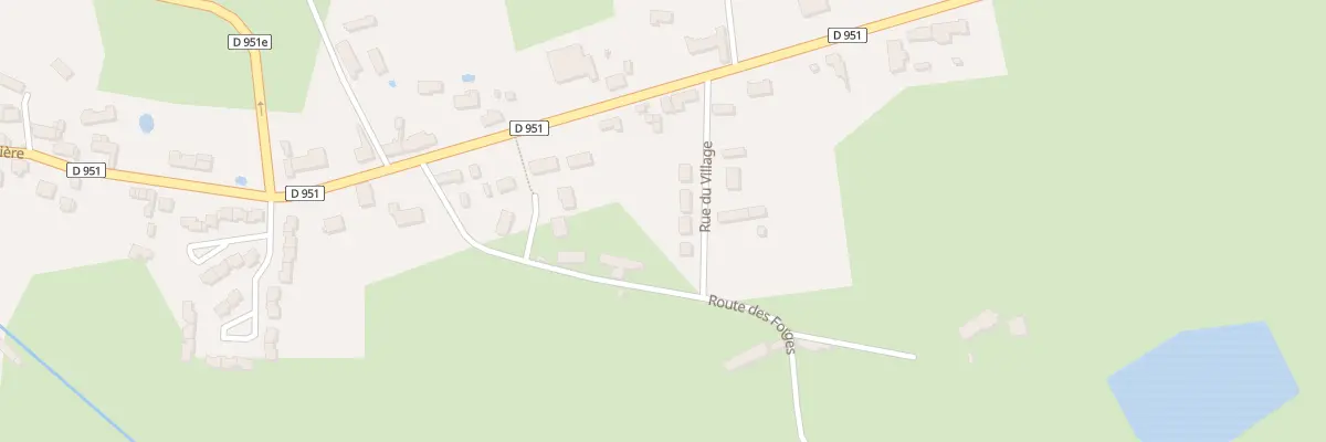 Plan du 8 Rue du Village à Charenton-du-Cher