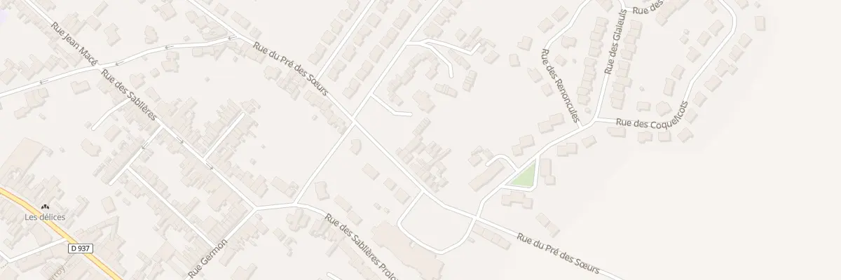 Plan du 621B Rue du Pré des Soeurs à Béthune