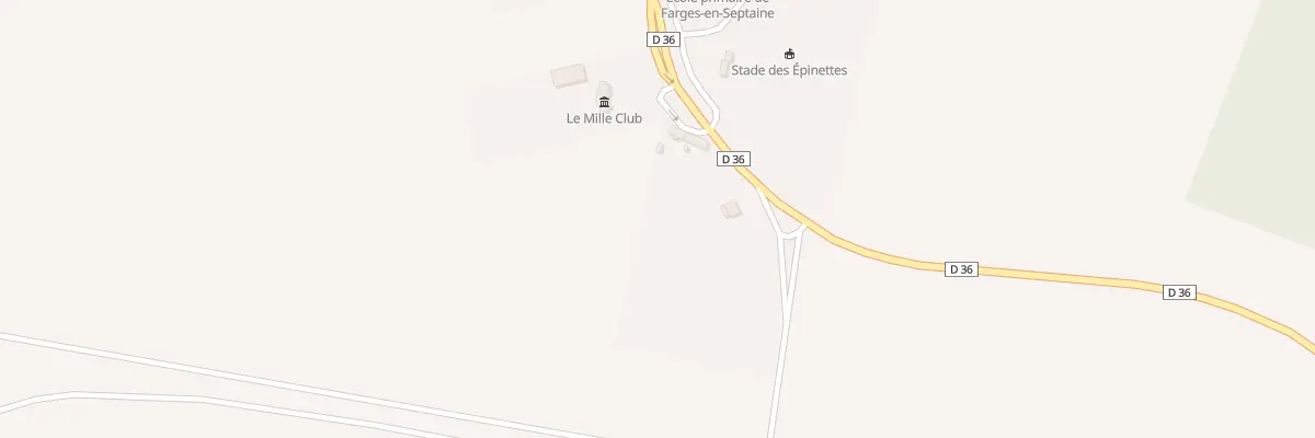 Plan du 40 Rue des Epinettes à Farges-en-Septaine
