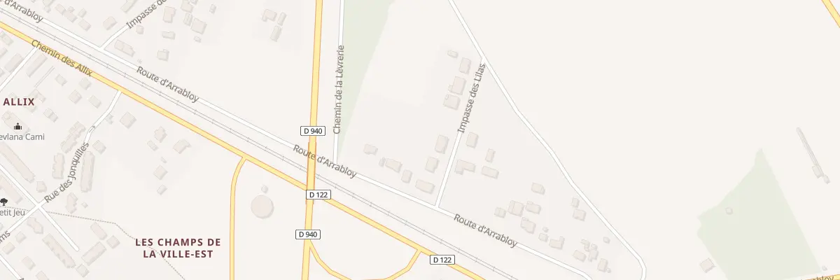 Plan du 55 Rte d’Arrabloy à Gien