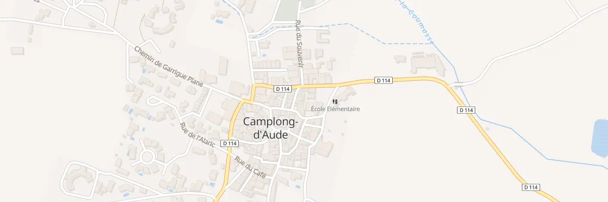 Plan du 7 Rue de la Placette à Camplong-d’Aude