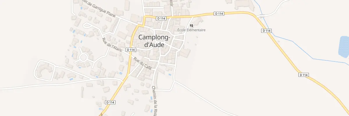 Plan du 5 Vc de l’Androune à Camplong-d’Aude