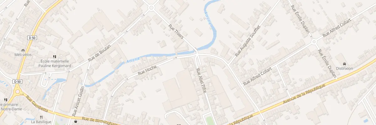 Plan du 68 Rue Hoche à Albert