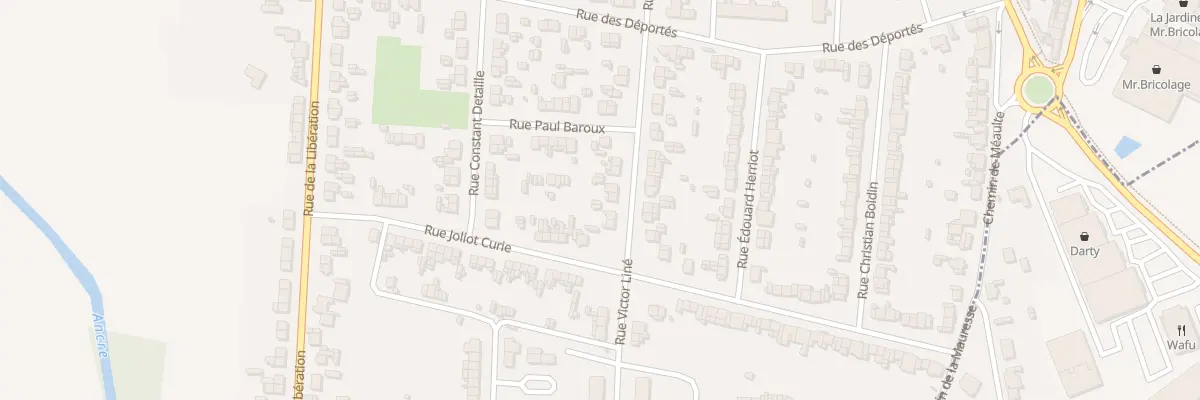 Plan du 26 Rue Victor Liné à Albert
