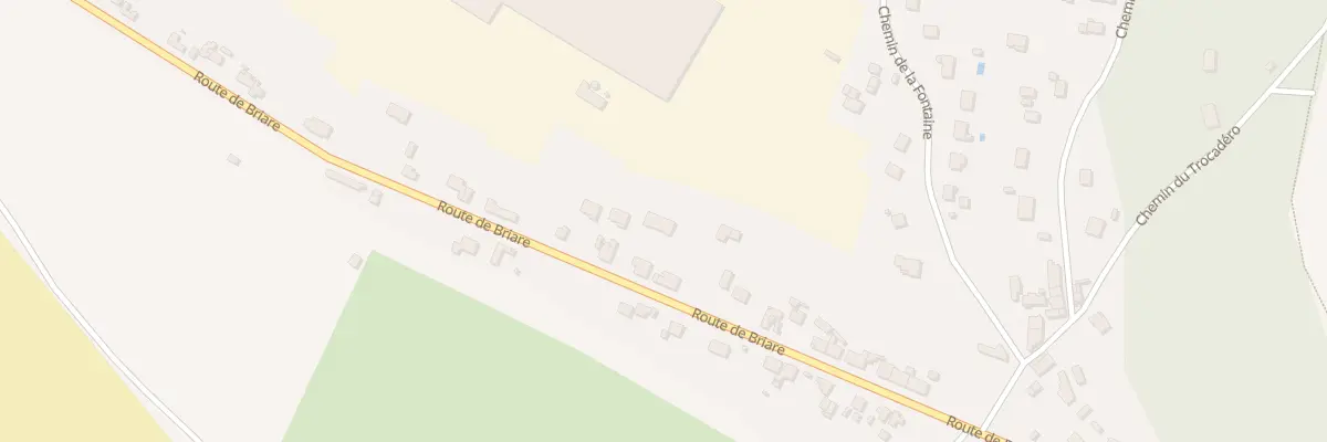 Plan du 63B Rte de Briare à Gien