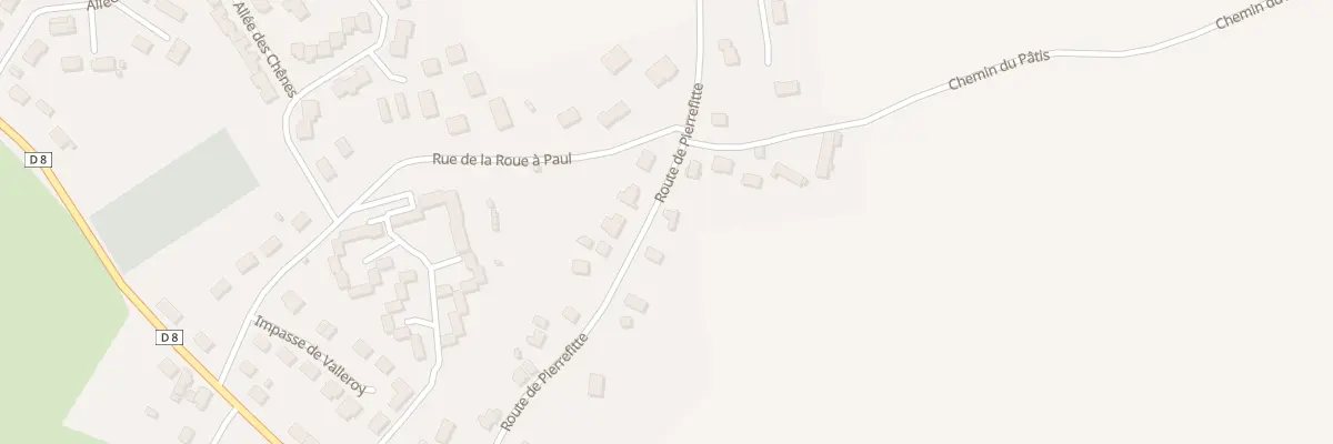 Plan du 18 Rte de Pierrefitte à Vailly-sur-Sauldre