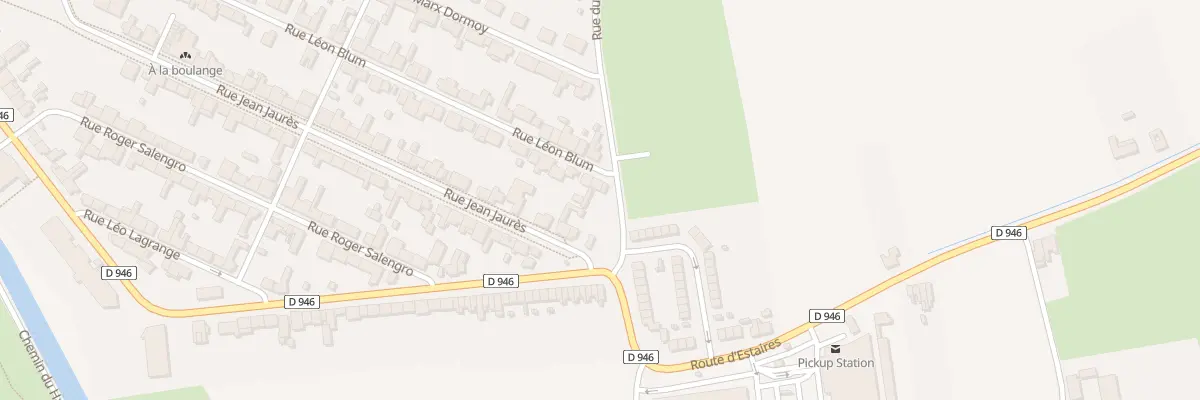 Plan du 76 Rue Leon Blum à Merville