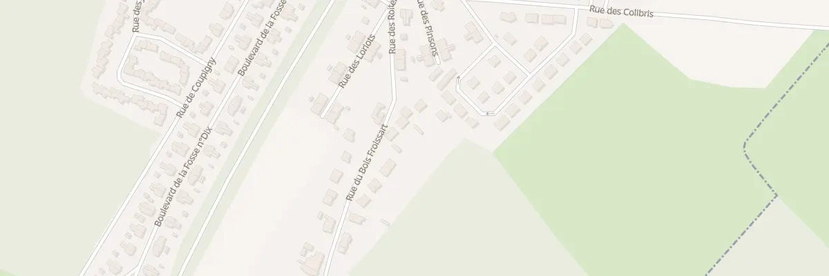 Plan du 3 Rue du Bois Froissard à Hersin-Coupigny