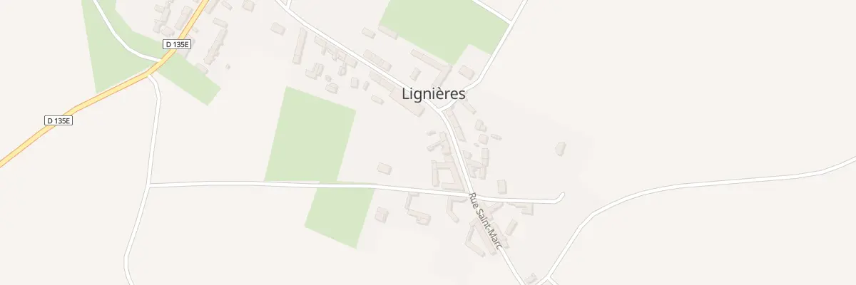 Plan du 16 Rue St Marc à Lignières
