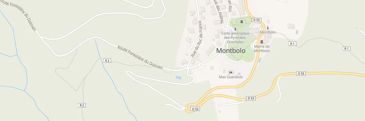 Plan du 9001 Lot Panorama et Soleil à Montbolo
