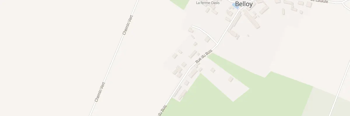 Plan du 12B Rue du Bois à Belloy