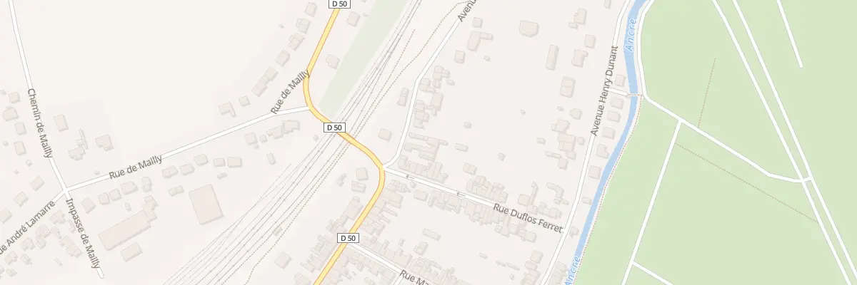 Plan du 10 Av du Parc à Albert