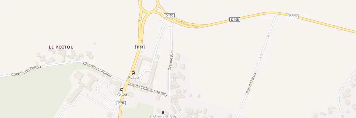 Plan du 1 Grande Rue à Villevaudé