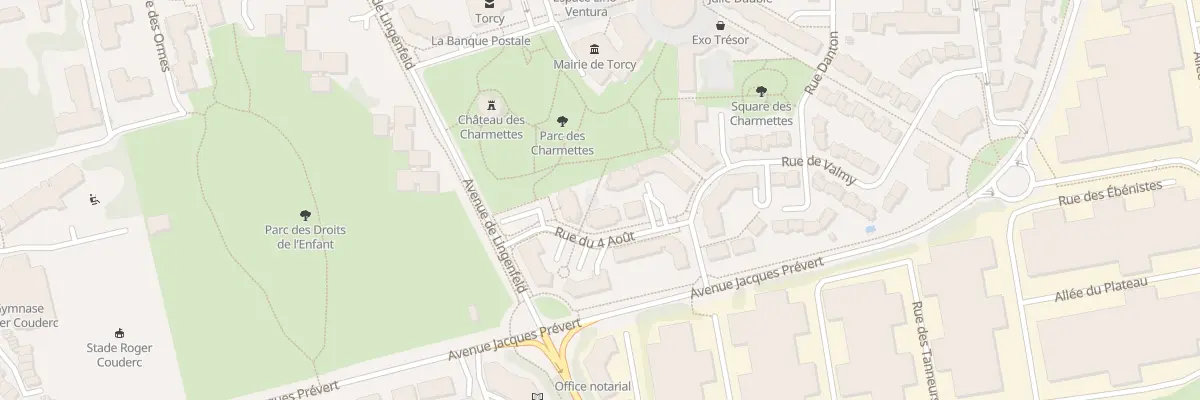 Plan du 5 Rue du Quatre Aout à Torcy