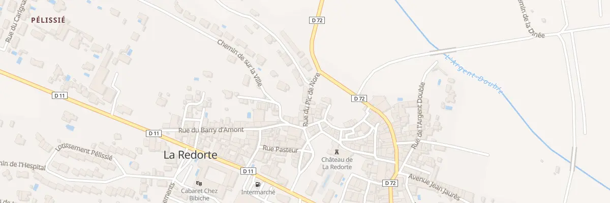 Plan du 4 Rue du Pic de Nore à La Redorte